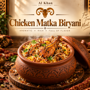 Chicken Matka Biryani